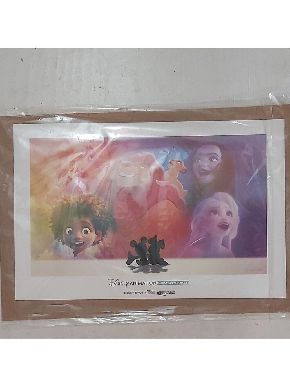 Colorful Disney Character Art Print | Kids Room Art